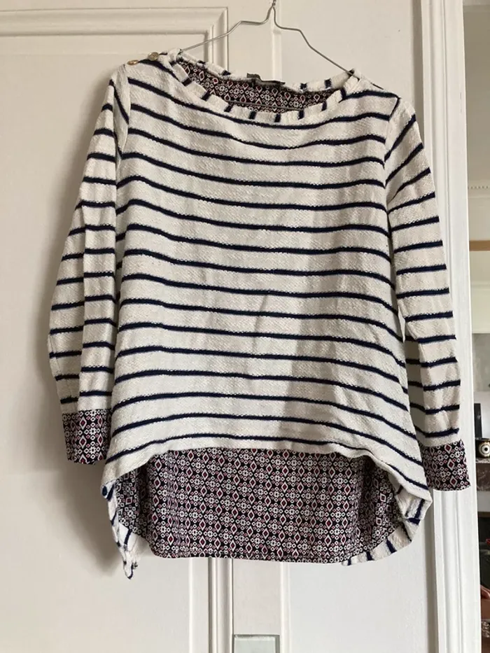 Petit pull marinière