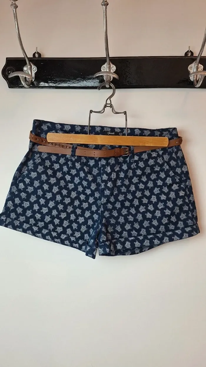 Ensemble short et tee shirt marine 38 - photo numéro 5
