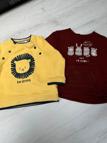 Lot 2 sweets obaïbi et kiabi 6 mois