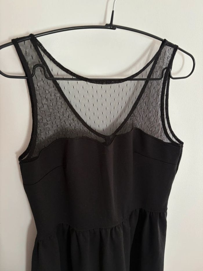 Robe noire à dentelle Etam - photo numéro 2