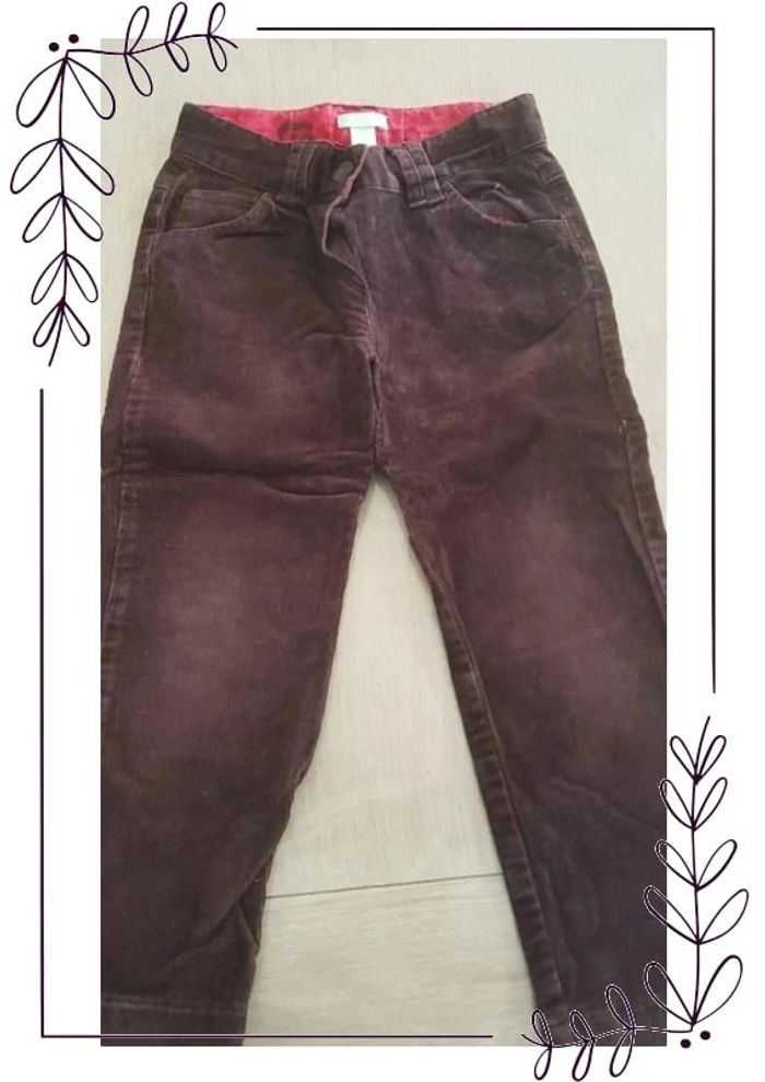 Pantalon velours Obaibi