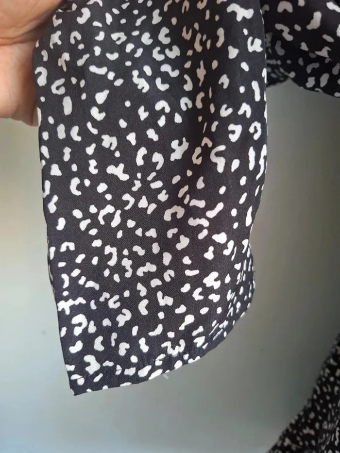 Robe noire et blanc, classique intemporelle, must-have de la garde robe, Glamorous, neuve, taille 38 - photo numéro 4