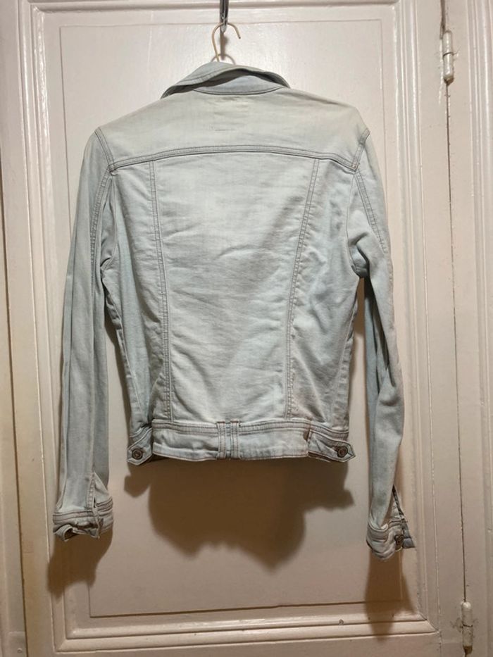 Veste en jean clair Denim & co Taille 40 - photo numéro 4