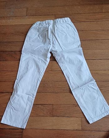 pantalon blanc Vert Baudet
