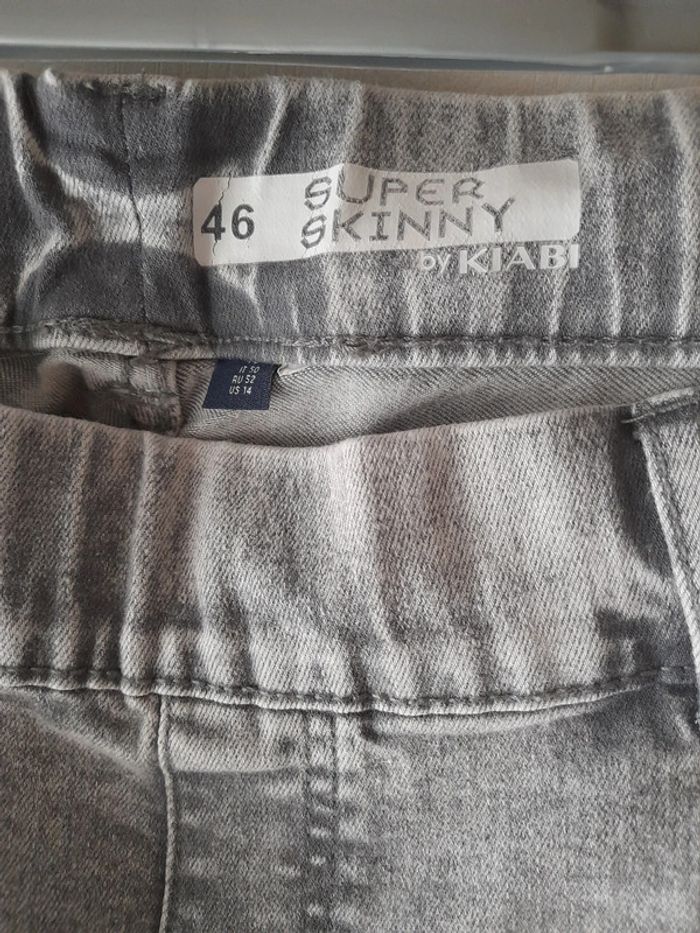 Jean super skinny gris - photo numéro 2