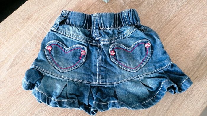 Jupe en jean 12mois - photo numéro 3