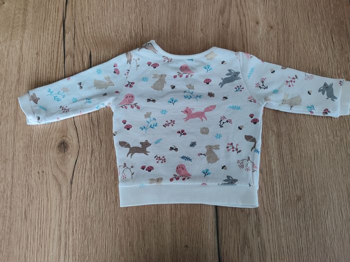 Lot de 2 sweats bébé fille 3 mois - photo numéro 3