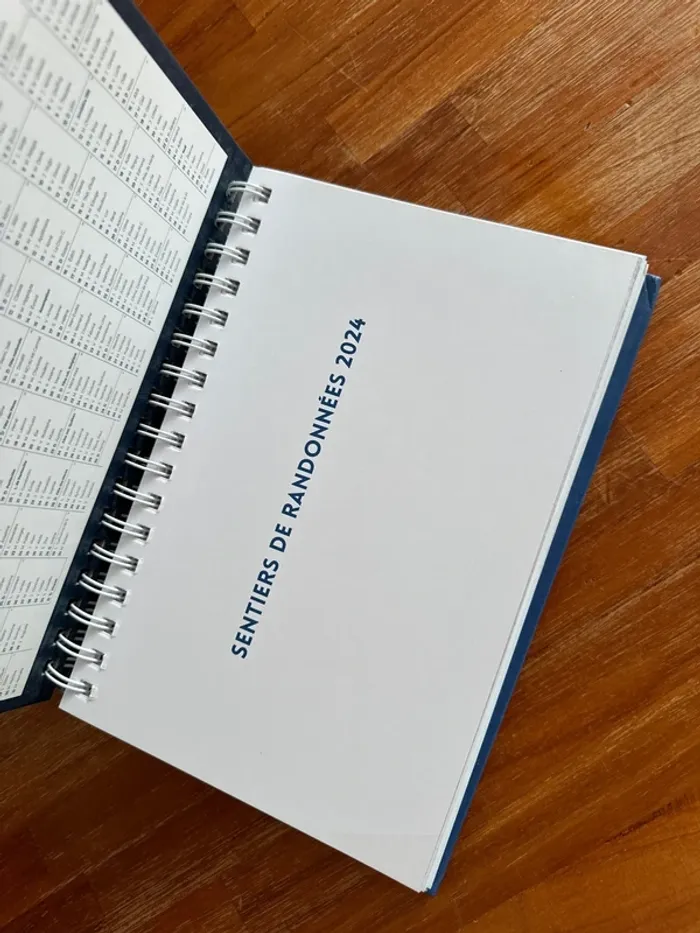 Sentiers de randonnée, agenda calendrier, 2024 - photo numéro 4