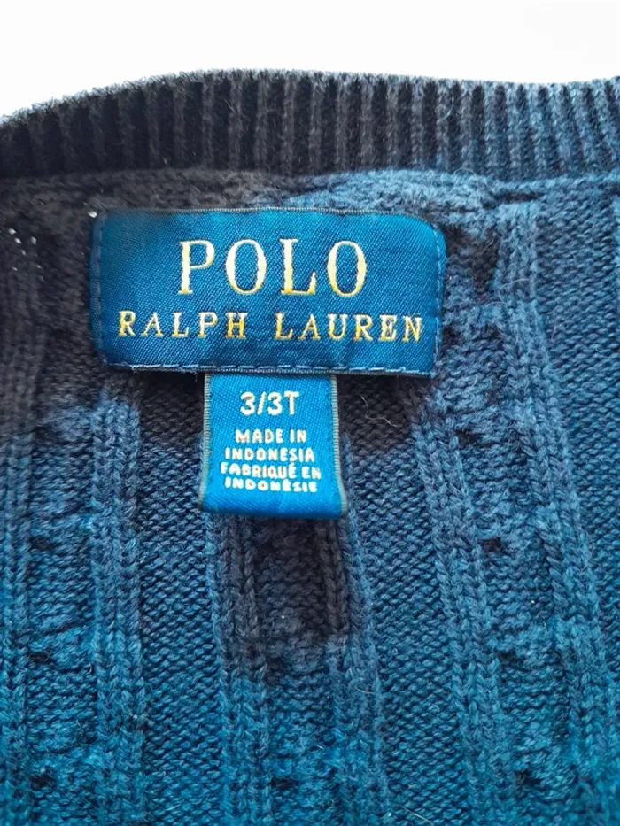 Gilet Ralph lauren 3 ans - photo numéro 3