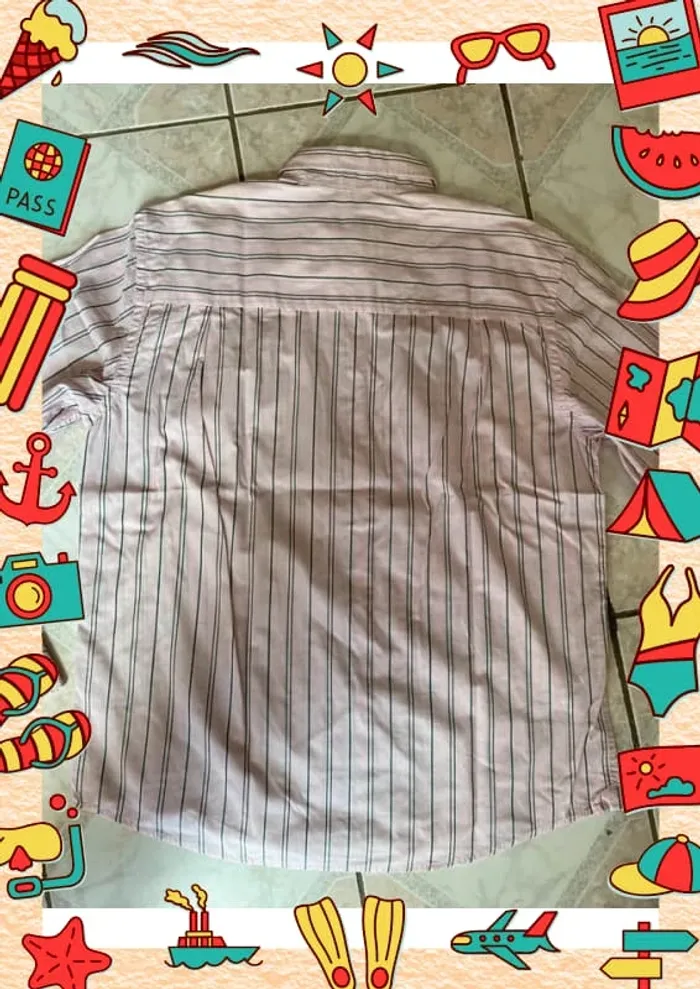 Chemise à rayures Tex XL - photo numéro 12