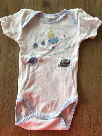 Body manches courtes 6 mois