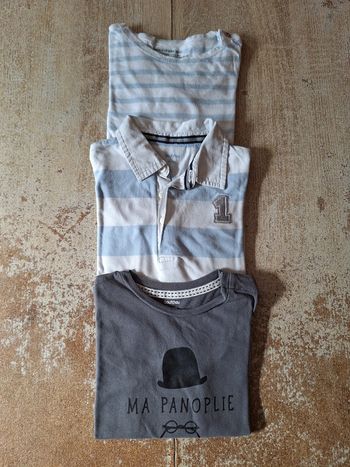 Lot de 3 t-shirts Bout'chou - 36 mois