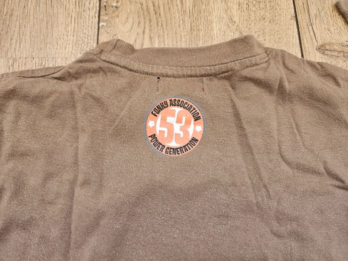 T.shirt manches longues marron Tissaia 4 ans - photo numéro 7