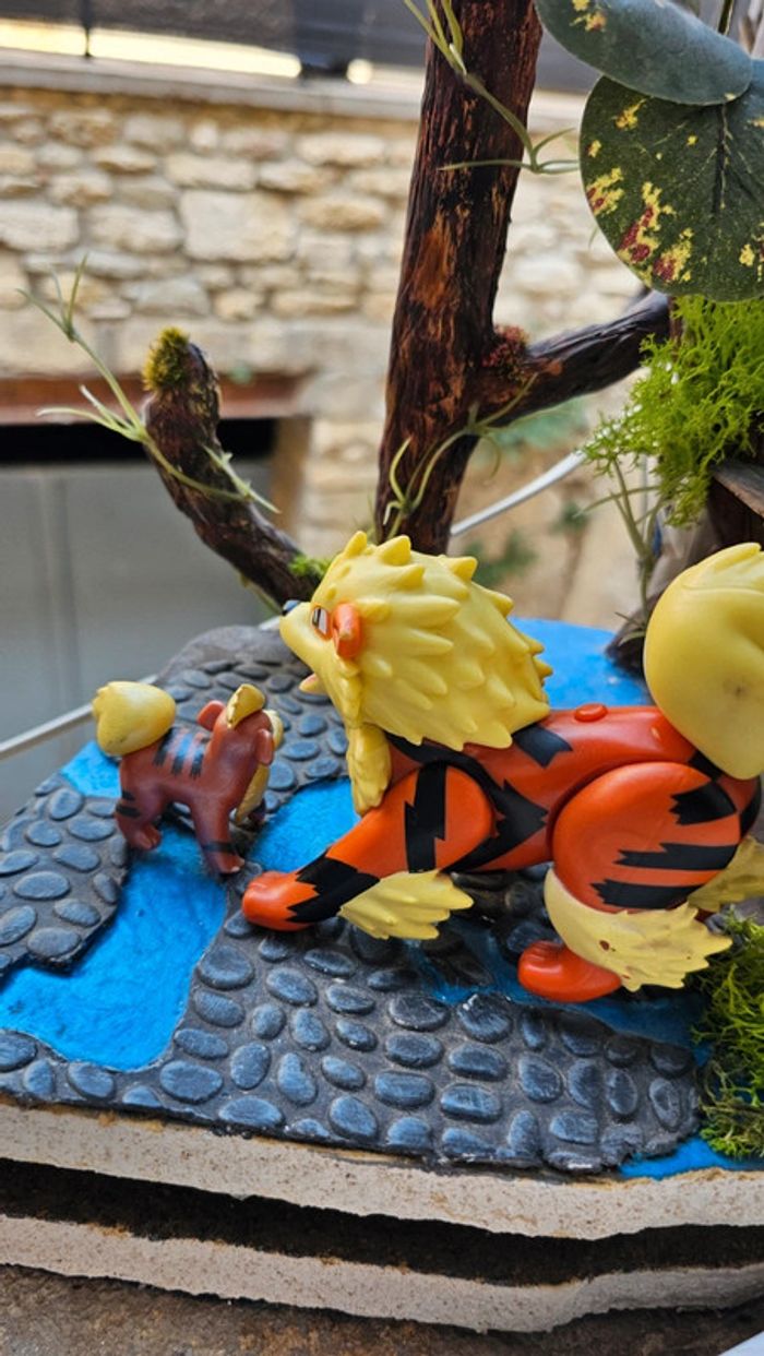 Super figurine Pokemon Nintendo Évolution Caninos Arcanin - photo numéro 6