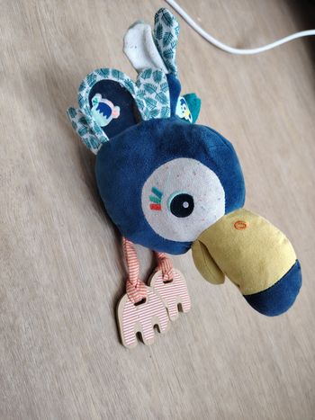 Peluche sensoriel 