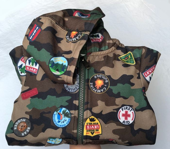 Gilet zippé Levi’s 24 mois - photo numéro 4