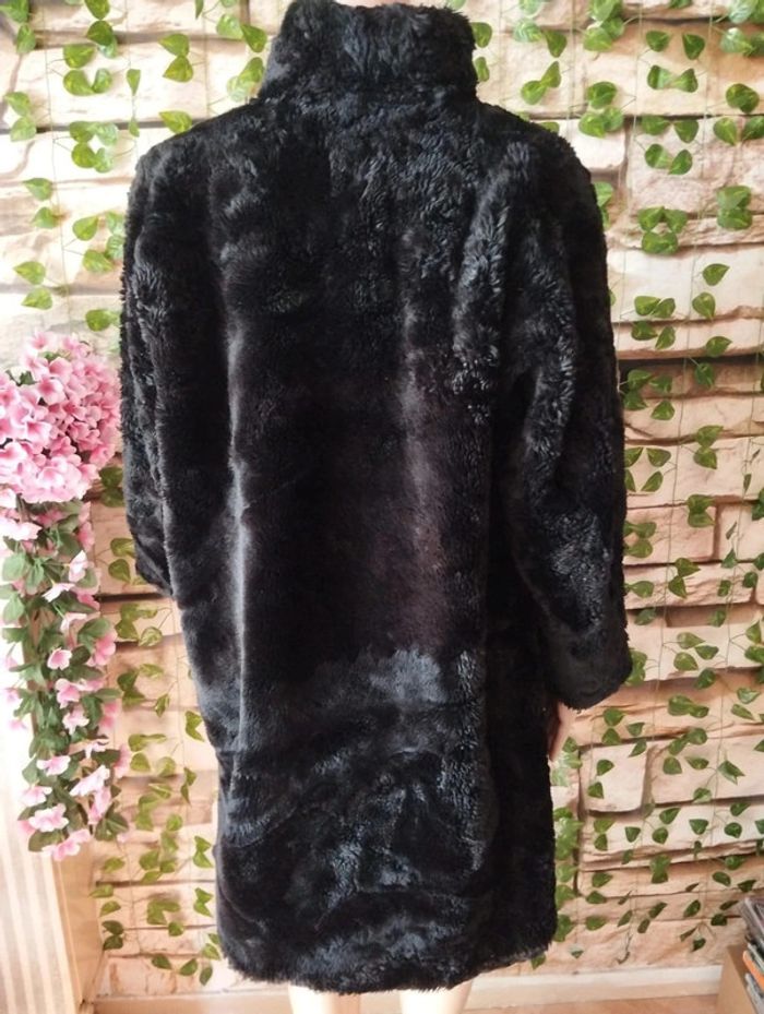 🌸Manteau fourrure noir Burton Taille 38🌸 - photo numéro 2