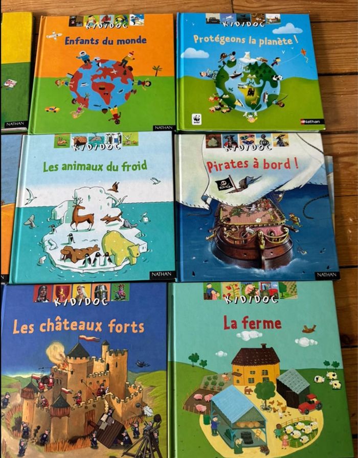 Lot livres kididoc Nathan - photo numéro 3