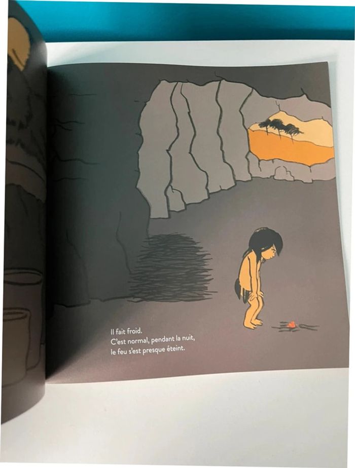 Livre école des loisirs le feu - photo numéro 2