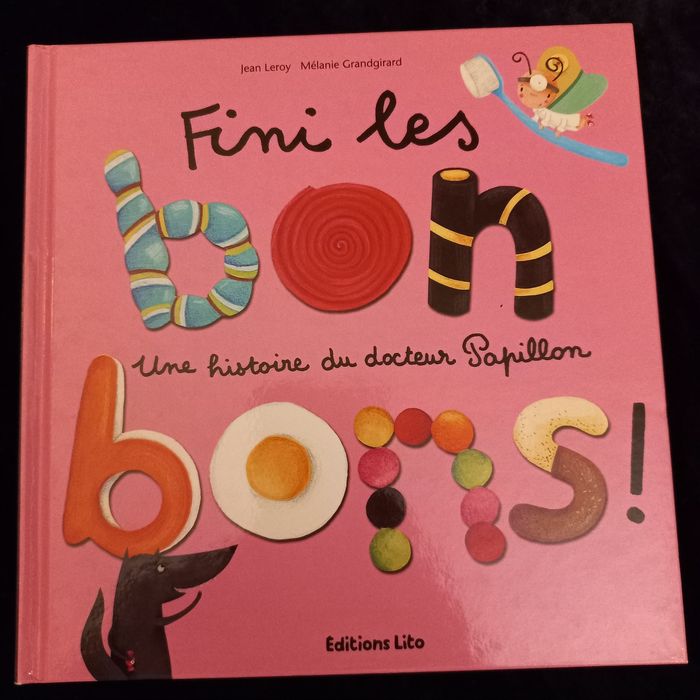 Livre fini les bonbons