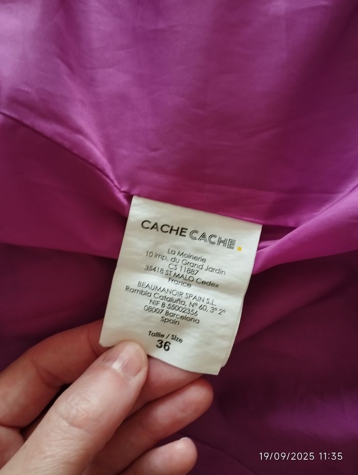 Veste tailleur cache cache - photo numéro 6