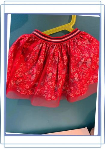 Belle jupe avec tulle 5 ans sergent Major