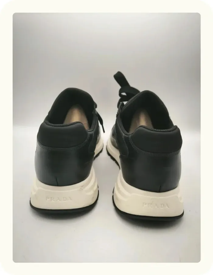 Baskets cuir homme Prada Taille 43 Neuf - photo numéro 6