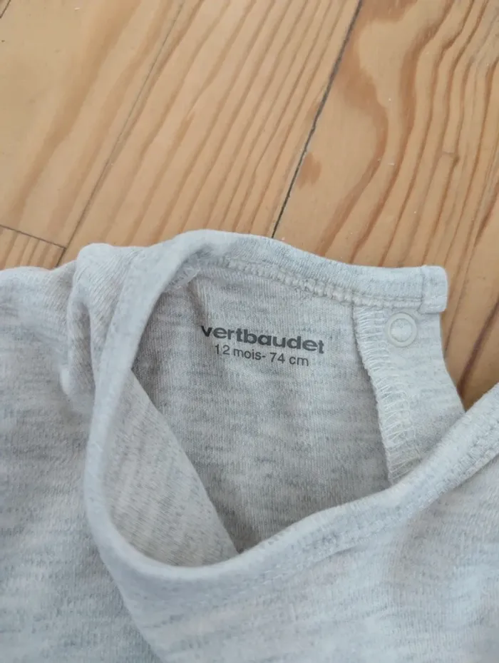 Lot 2 pyjamas, 12 mois Vertbaudet - photo numéro 7