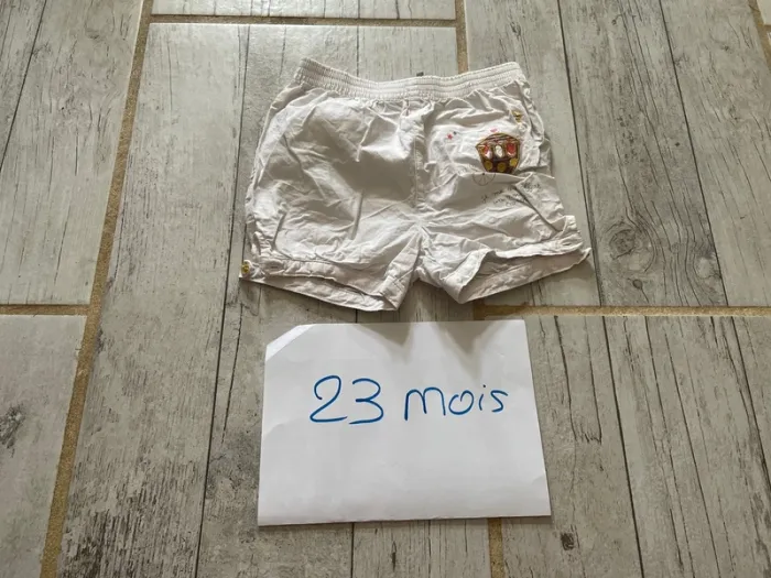 Très joli short été fille 24 mois
