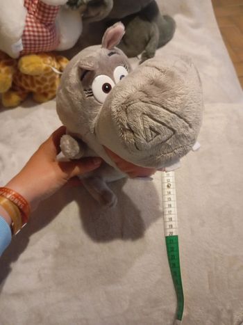Peluche hippo madagascar