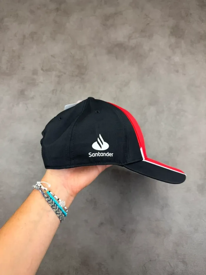 Casquette Puma Ferrari Charles Leclerc 16 Noir et Rouge Neuve - photo numéro 4