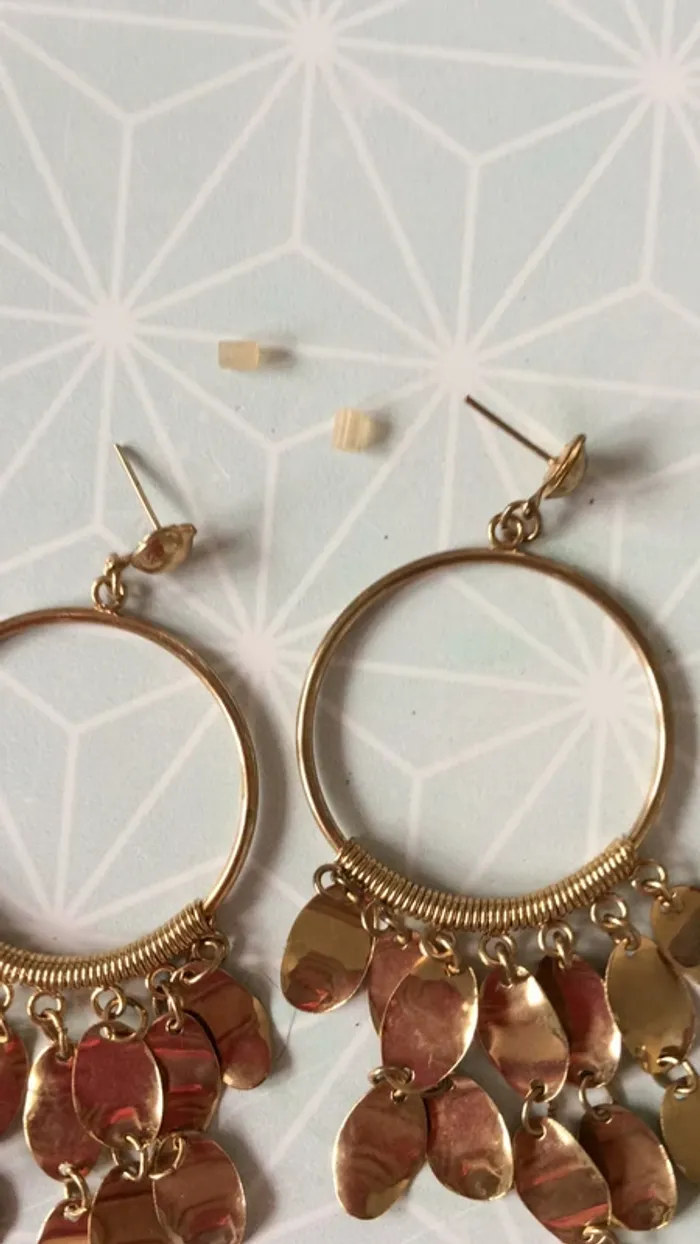 Boucles d’oreilles à pendants - photo numéro 3