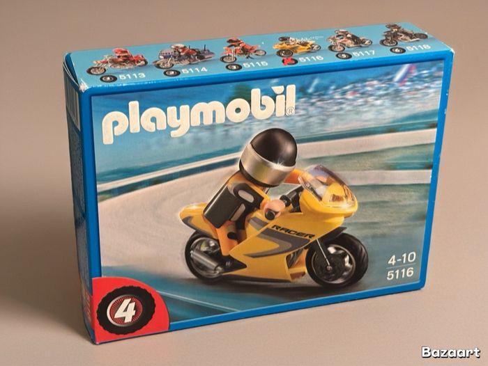 Playmobil 5116 la moto de course