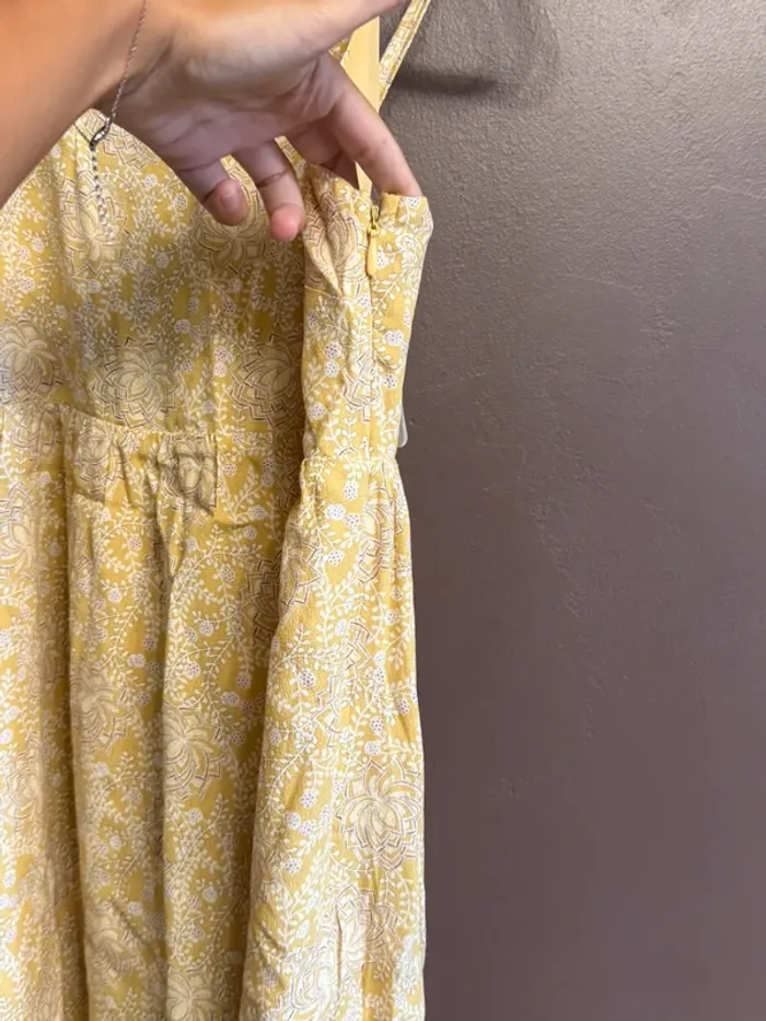 Robe à bretelle jaune Bizzbee - photo numéro 3