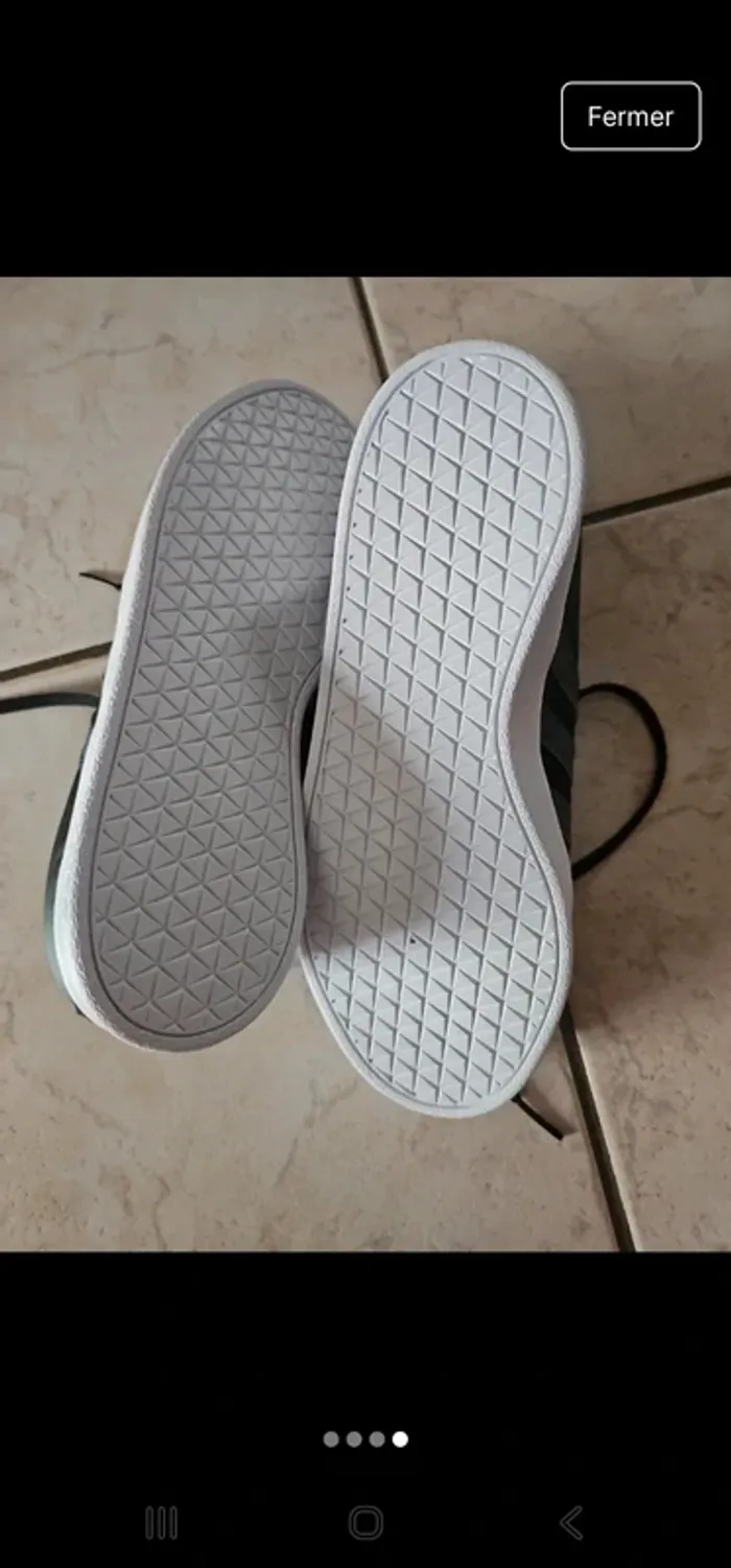 Basket garçon adidas neuf jamais utilisés taille 36 - photo numéro 4