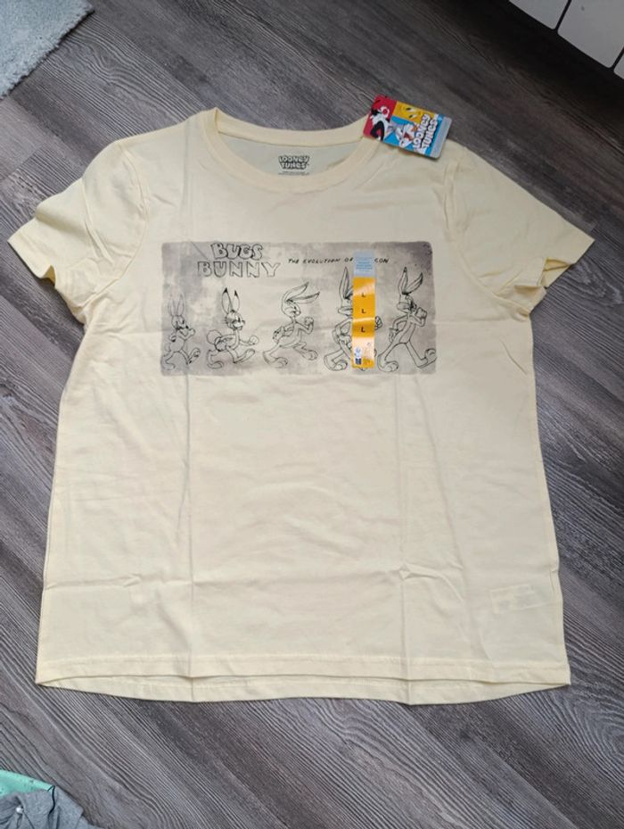 T-shirt neuf Looney Tunes taille L 42/44 - photo numéro 2