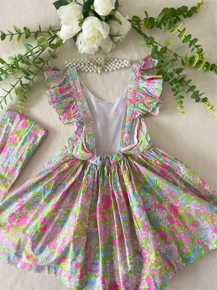 👗 Robe Jacadi – Collection Cérémonie – Liberty Ciara – Taille 3 ans - photo numéro 3