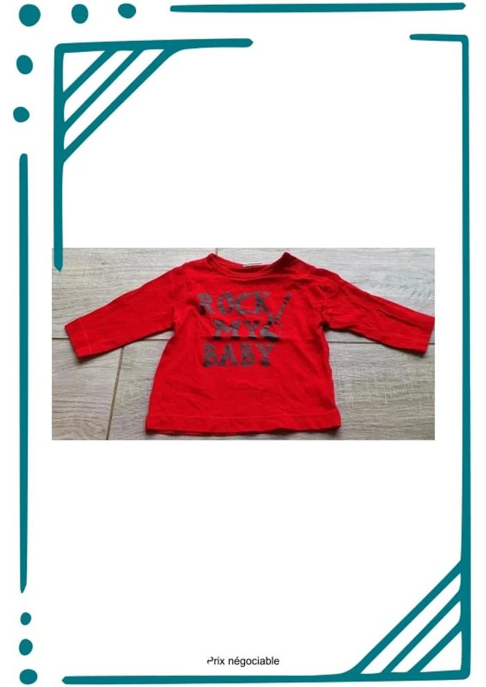 🌈 T-shirt/pull fin garçon 6 mois
🌈 - photo numéro 2