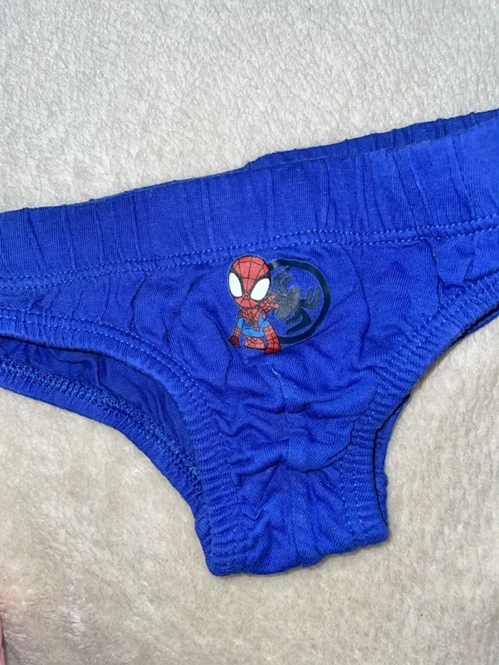 Lot 9slips Spiderman spidey 2 - 3 ans - photo numéro 7