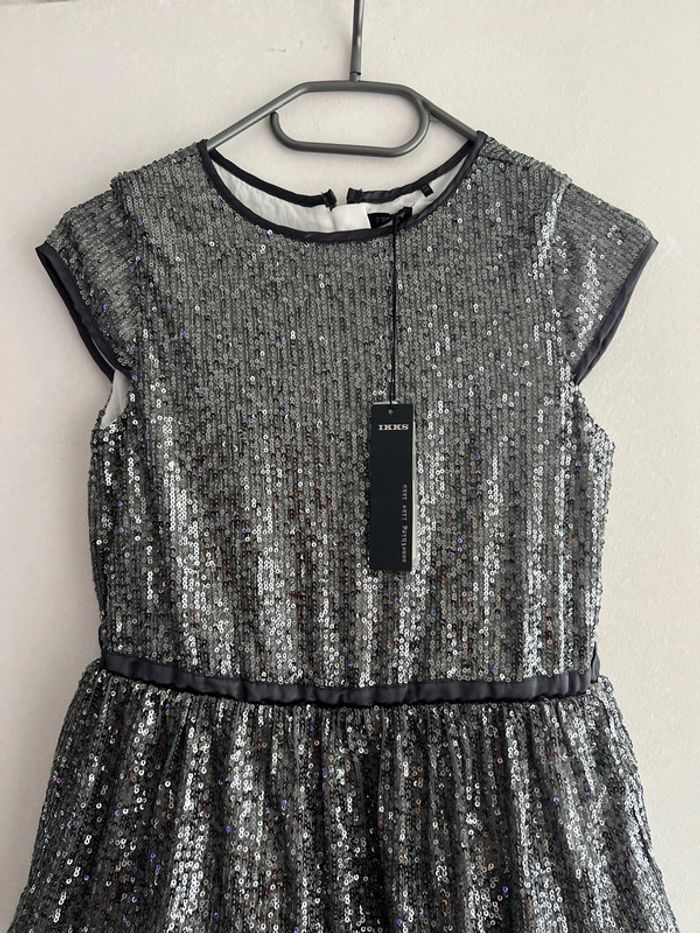 Magnifique robe à sequins ikks 10 ans - photo numéro 2