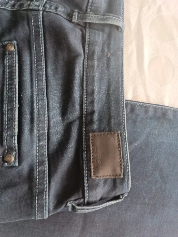 Pantalon jeans femme Lee Cooper taille 38 coupe évasée pattes d' éléphants bootcut - photo numéro 9