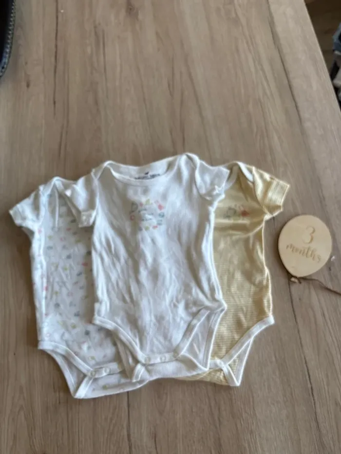 Lot de 3 bodies