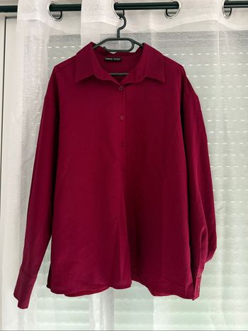 Chemise Shein rouge bordeaux - Taille 38 - Neuve jamais portée