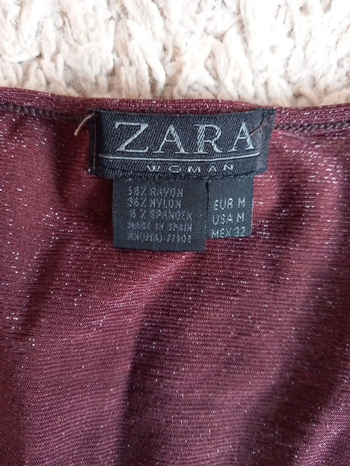 📦pull licra nylon  Zara  T38M - photo numéro 4