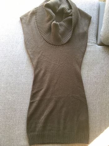 Robe pull sans manche