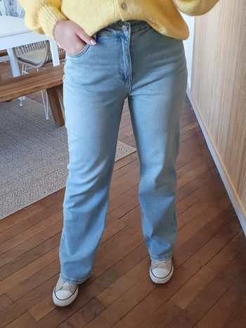 Jean large bleu clair Beauvais Taille 38 (taille grand)
