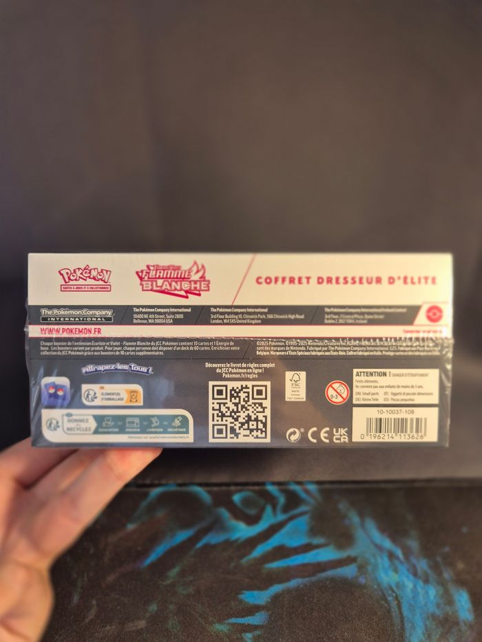 Carte Pokémon Coffret ETB Flamme Blanche 10.5 - photo numéro 6