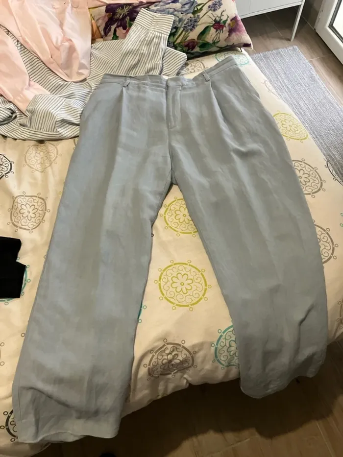 Pantalon à pince