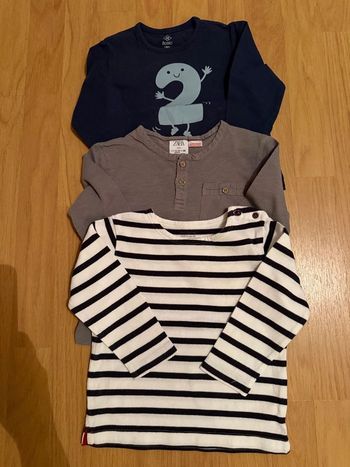 Lot 9 vêtements bébé garçon – 18 mois