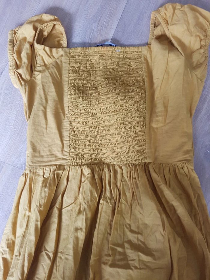 Robe moutarde Zara - photo numéro 7